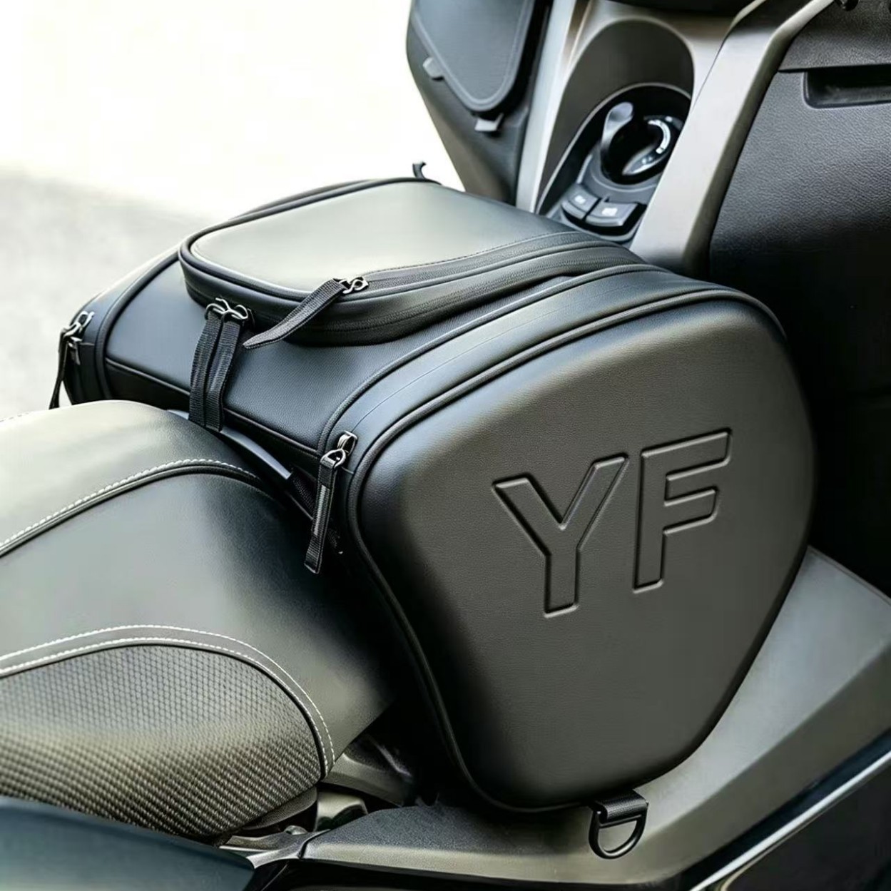 Youfeng scooter EVA fuel tank bag front-mounted hard shell motorcycle travel triangle bag NMAX PCX Forza XMAX