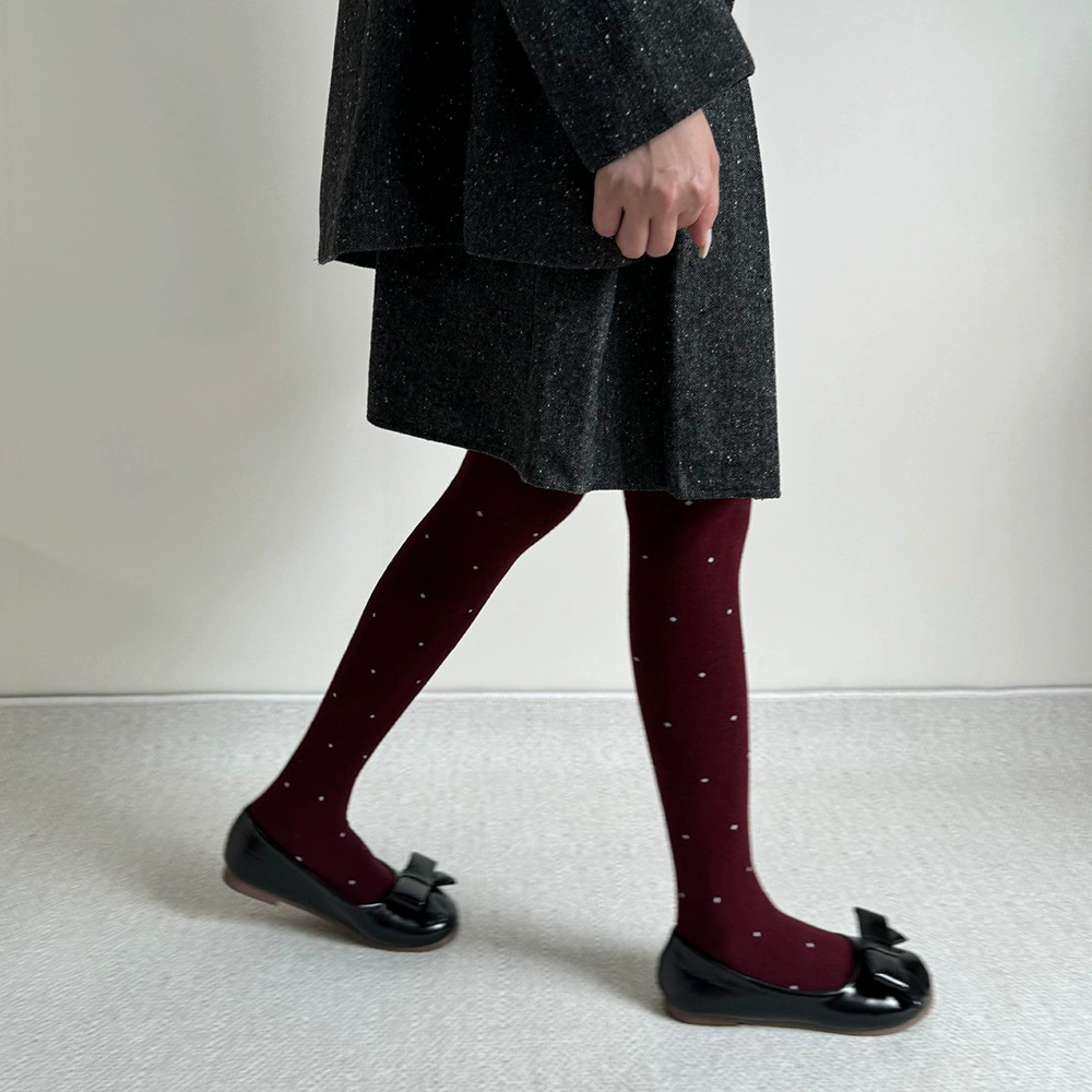 Новые осенние и зимние жаккардовые чулки