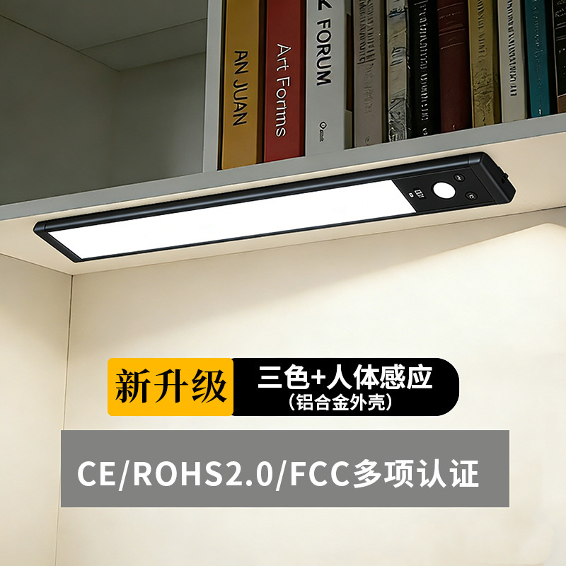 Night Light, Wireless Sensor Light, Lights up When Someone Comes, No Need to Slot in Batteries, Rechargeable Led Light, Wardrobe Bedside Lamp, Dimmable