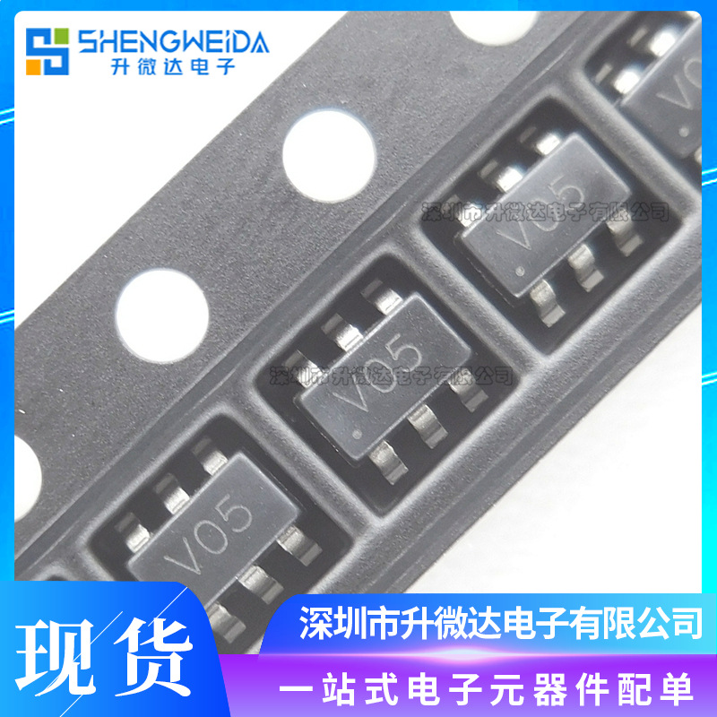 原装正品 SRV05-4.TCT V05 SOT-23-6 5V 4线TVS瞬态抑制二极管