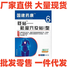 国建药康祛6贴湿穴位贴E型 砭贴 祛代发湿驱寒下肢浮肿体粗腰圆