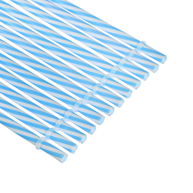 Inventario de tubería dura repetible con anillo de paja transfronteriza venta caliente 12 roscas de color de paja dura resistente al desprendimiento de plástico PP