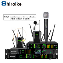 GAW-ST450一拖二无线麦克风真分集400个工作频点专业舞台话筒