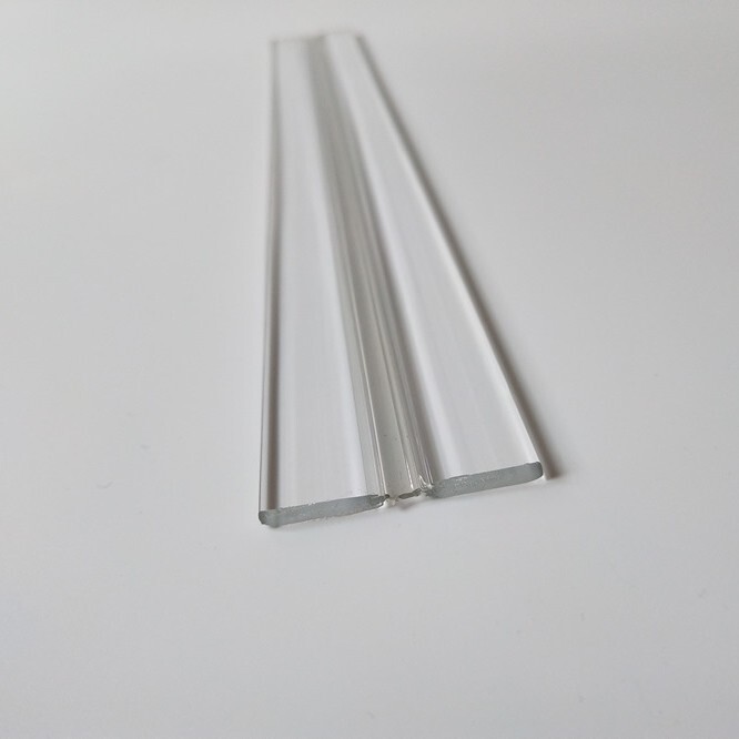 Acrylic Soft Shaft Rice Super Long Folding Hinge Lotus Leaf Reinforced Square Flat Folding Shaftless Soft Rubber Long Hinge