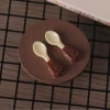 Delicious chocolate-spoon