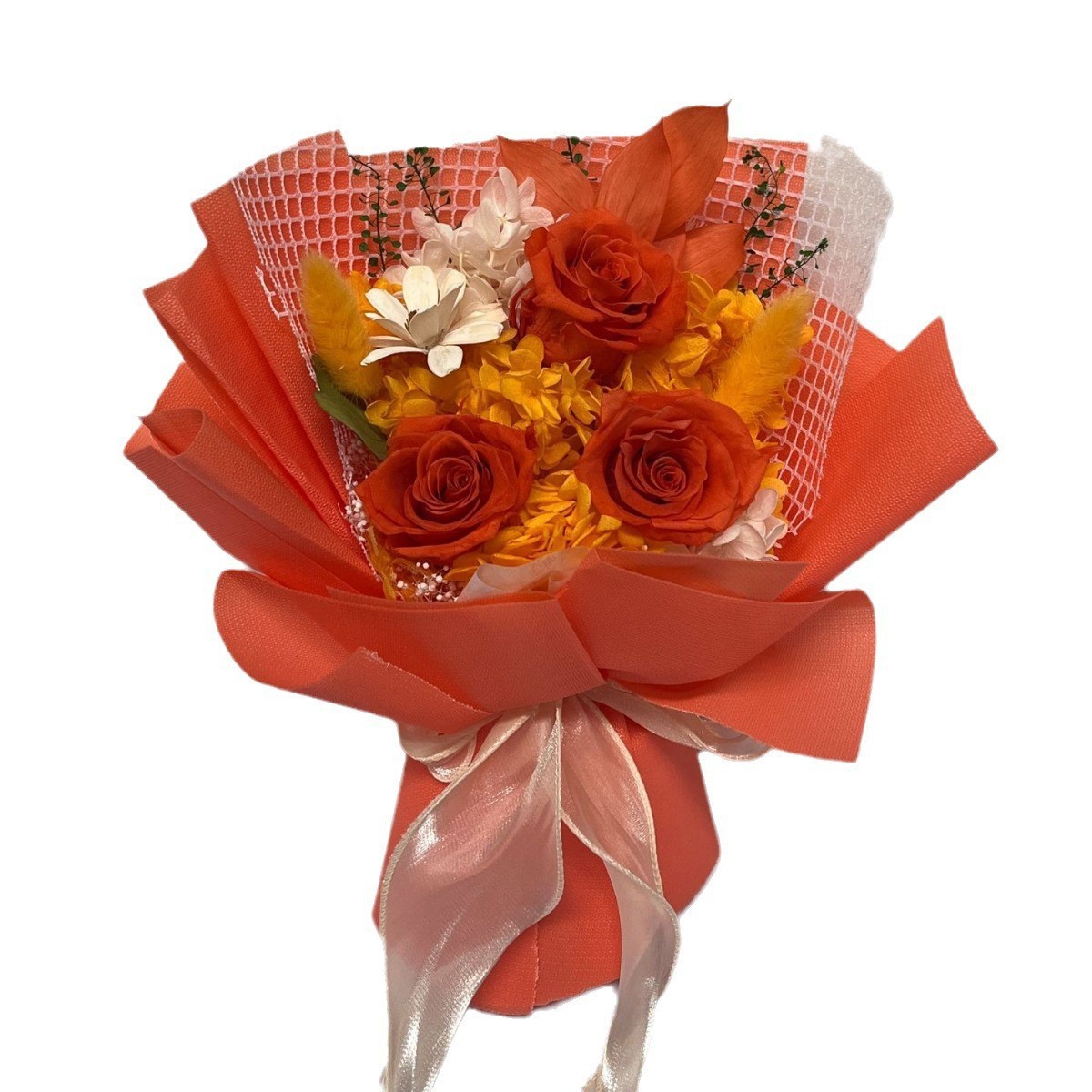 오렌지 꽃다발