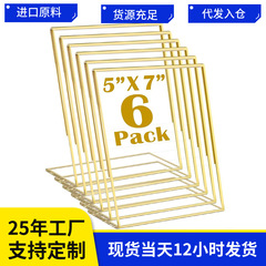メーカー現物アマゾン金辺透明台カードアクリルスタンド展示棚ファッションテーブル展示棚クロスボーダー