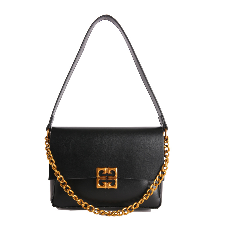 Elegant Women's Tote Bag Solid Colour Versatile Crossbody Handbag_voghion.com