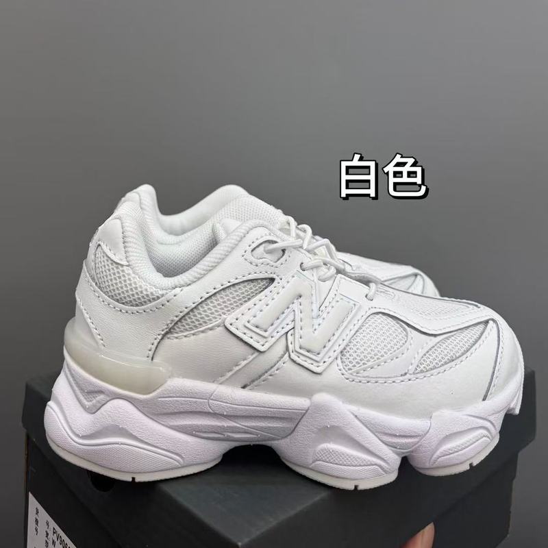 外国貿易 nb 子供靴弾性バンドスポーツシューズ新 9060 男の子と女の子スポーツとレジャーランニングシューズ|undefined