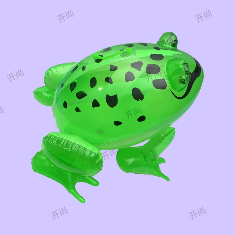 Пластиковая надувная игрушка, лягушка