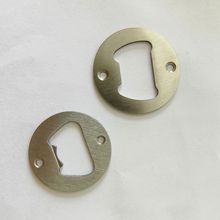 圆形35/40mm不锈钢工艺品开瓶器配件带螺丝孔现货随时发不限数量