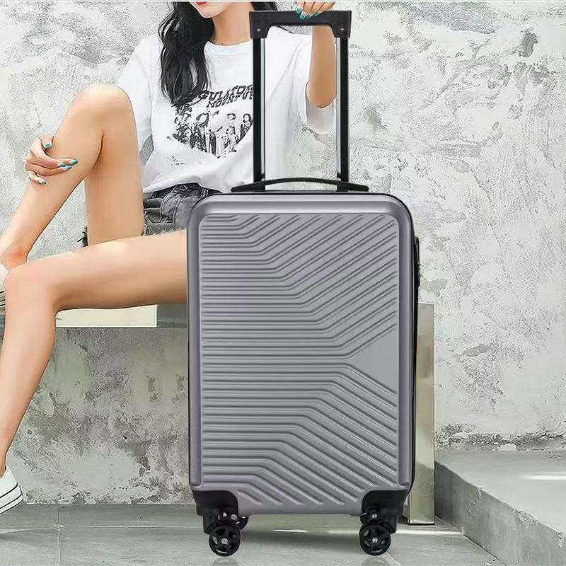 Maleta de viaje simple 20 pulgadas multicolor ruedas universales gran capacidad equipaje de mano