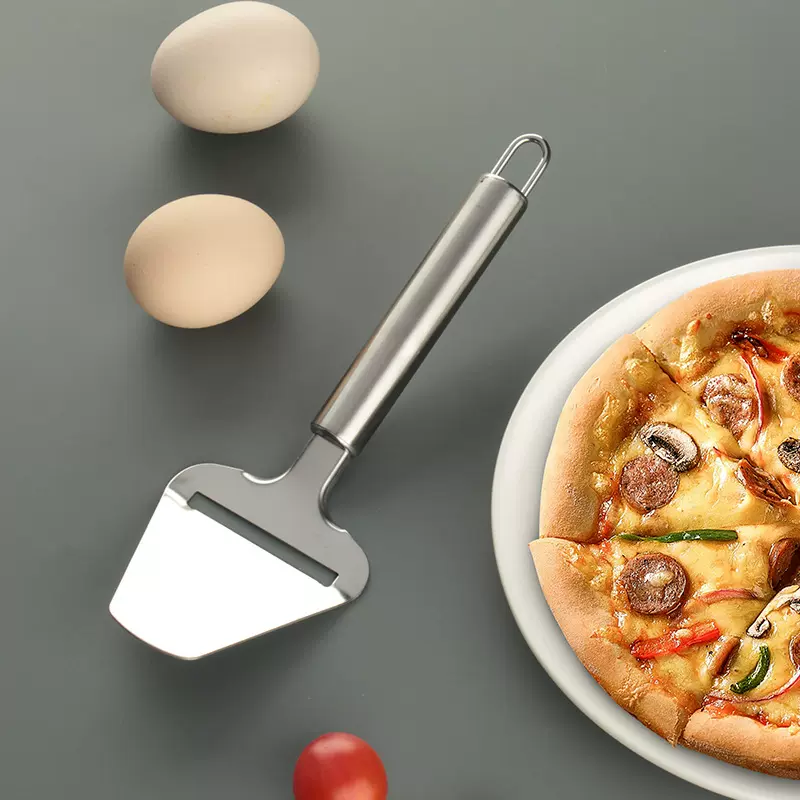 现货批发不锈钢披萨切披萨铲厨房烘焙工具 跨境专用披萨刮刀