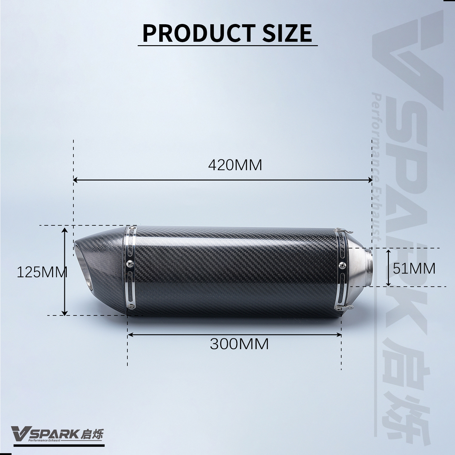 Motorcycle Modified Exhaust Pipe Universal Model 650Nk 450Sr R3 Zx4R Silencer R77 Exhaust Yoshimura Tail Section