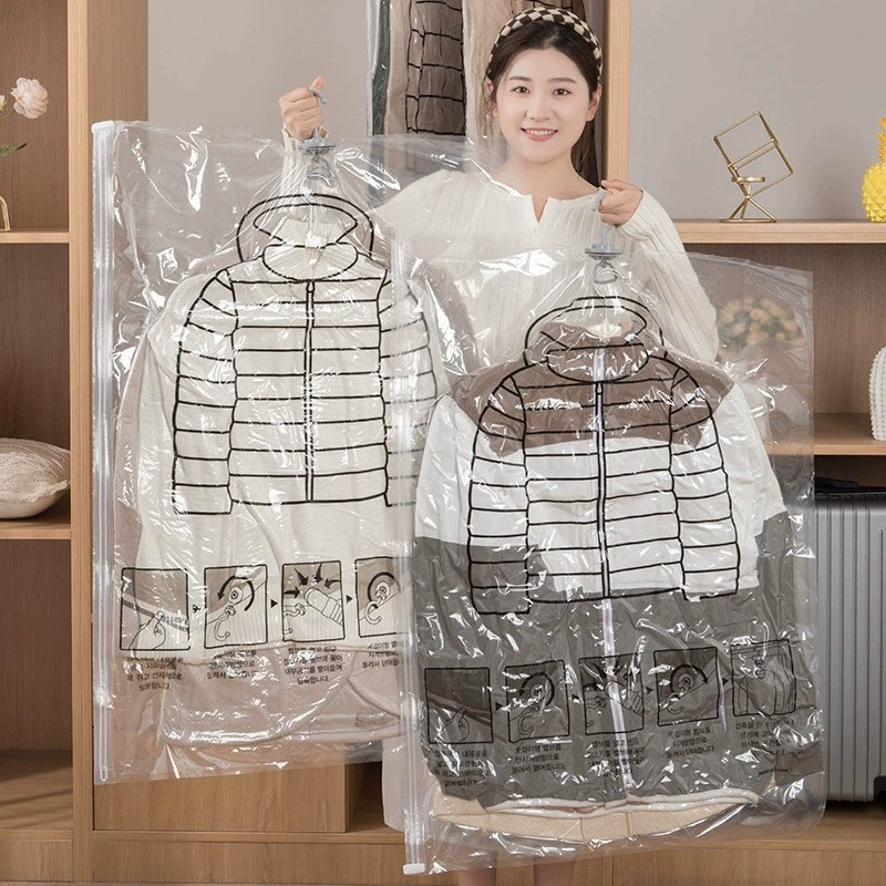 Подвесной пуховик сумка для хранения вакуумная компрессионная сумка одежда пальто одежда специальный шкаф для хранения артефакт