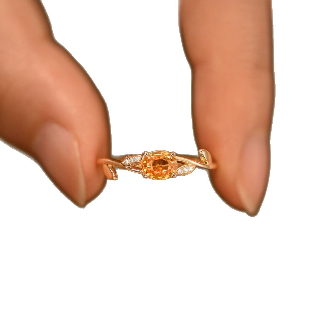 Stylish Fidget Ring For Anxiety And Stress Relief - Smooth Spinner_voghion.com