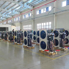 广东现货批发河北低温空气能变频冷暖机 空气源热泵采暖机组厂家