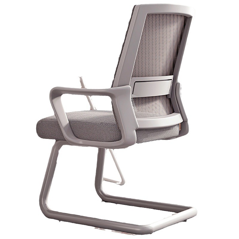 Silla de oficina cómoda silla de conferencia Silla de computadora en casa Silla de respaldo cómoda larga sentada aprendizaje arco asiento de oficina