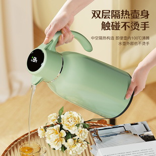 Heat preservation kettle 2L household heat preservation kettle new large capacity thermos kettle glass liner hot water kettle office wholesale