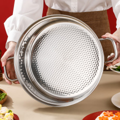 Thickened 304 stainless steel hot pot, household dual-boiler hot pot pot, induction cooker hot pot basin, food-grade outdoor commercial use