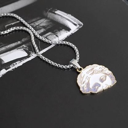 Venus Cross-Border Hip-Hop Pendant Necklace, Simple and Versatile Clasp Chain Accessory, Lockchain, Fashion Jewelry
