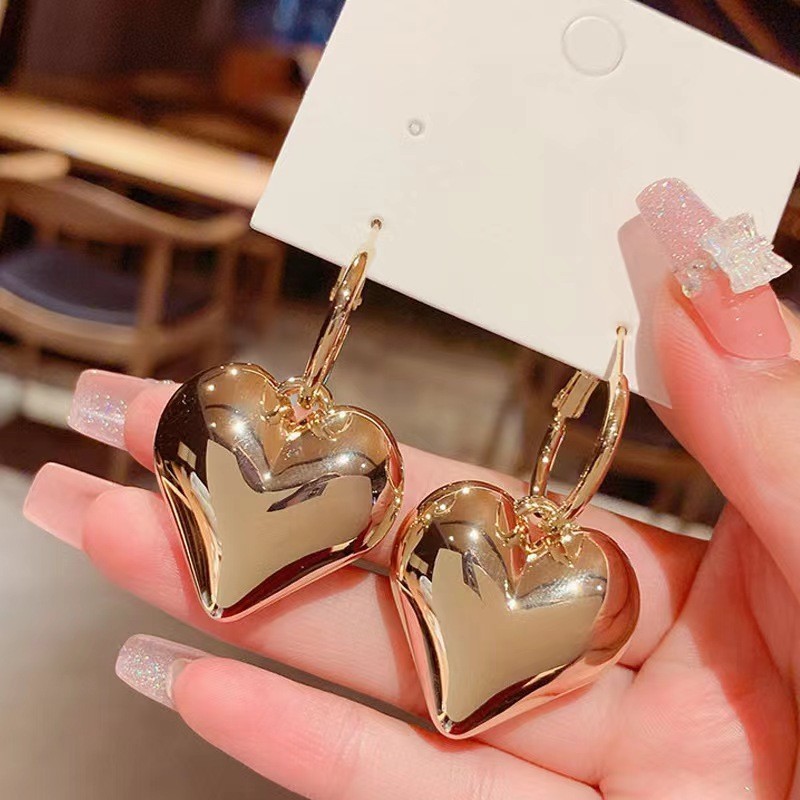 軽豪華高級百合ファッション冷淡風耳輪イヤリングins風潮小衆気質デザイン感ピアスイヤリング|undefined