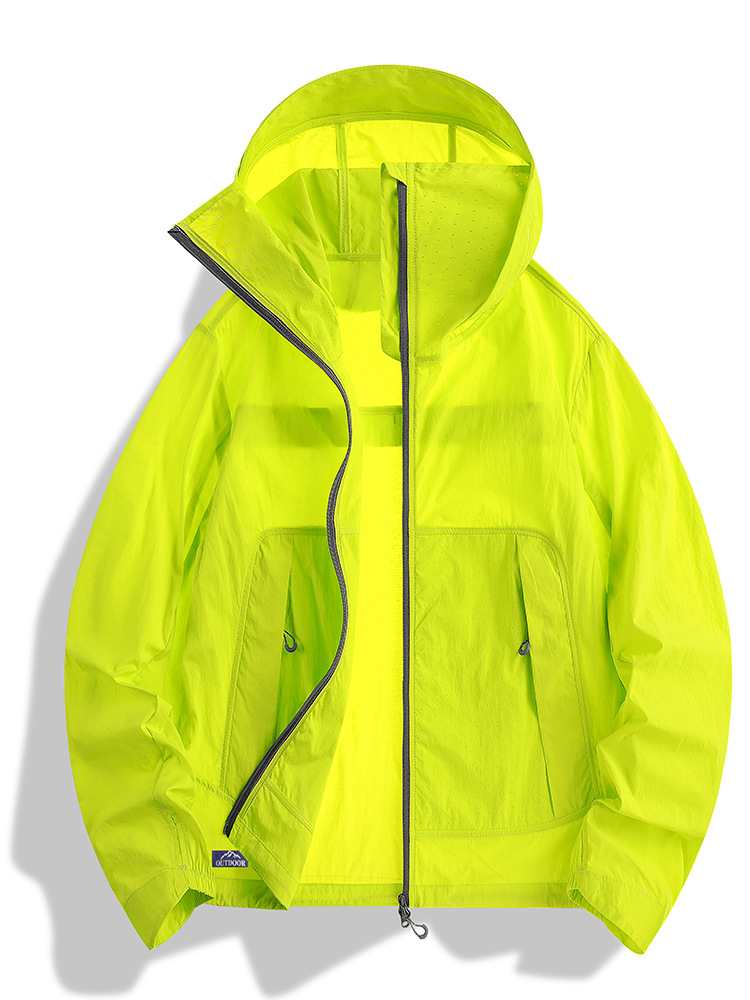 Cooling Sun Protection Clothing for Women, New Summer Style, Anti-Uv, Lightweight Sun Protection Jacket for Men, Outdoor Hooded Ice Silk Sun Protection Clothing