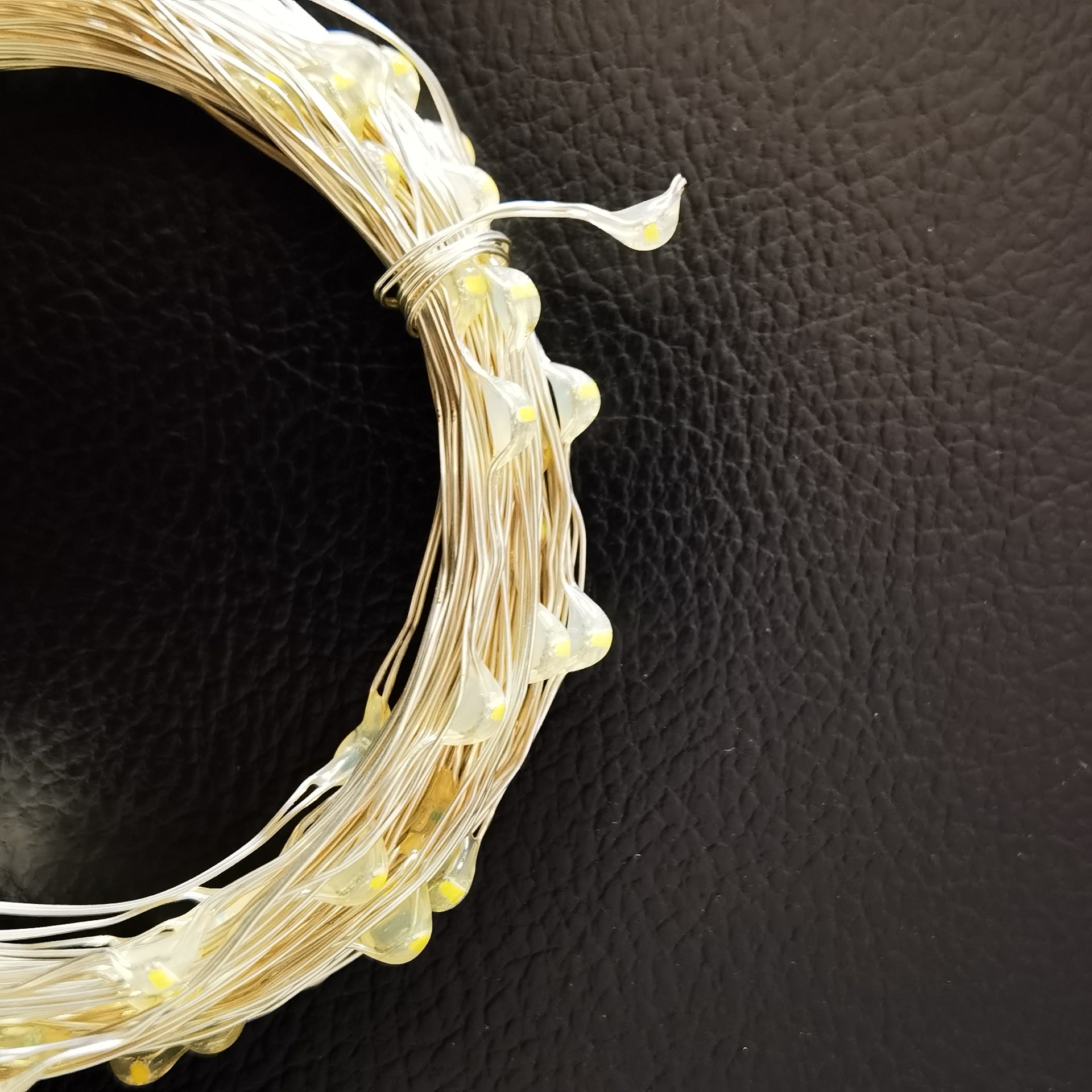 Guirnaldas de luces navideñas USB, luces decorativas LED para interiores, luces decorativas para habitaciones, dormitorios, bodas, estilo femenino.