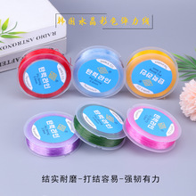TPU韩国水晶弹力线彩色厂家批发不易断手工diy文玩手串串珠手链线