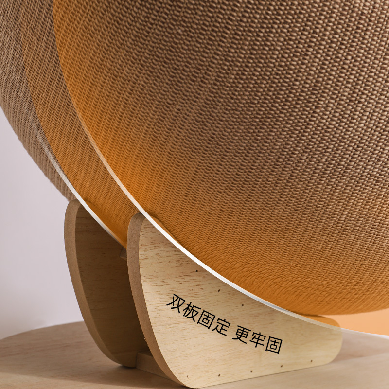 Fabricante de cuerda de cáñamo para interiores tabla de raspado para gatos nido para gatos todo en uno garra de gato grande bola de raspado para gatos cuenca de raspado para gatos juguetes para gatos al por mayor