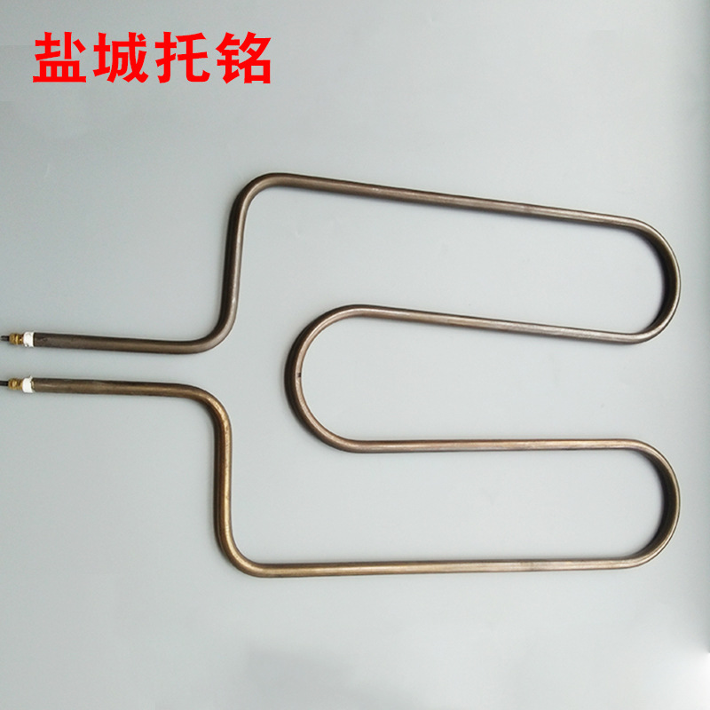 316L不锈钢电热管弱酸双头电加热管电镀槽加热管烘箱双头发热管