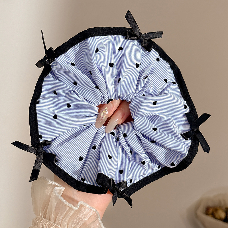 Estilo perezoso francés, gran raya para el cabello de intestino grueso, mujer 2025, nuevo estilo, ballet de alta gama, correa para la cabeza