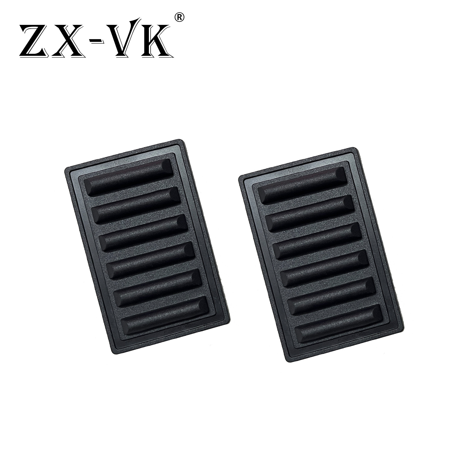 Zhengxin hebilla BASE DE PVC base de goma suave equipaje BASE DE PVC seis barras de accesorios de equipaje fábrica venta directa al por mayor image 6