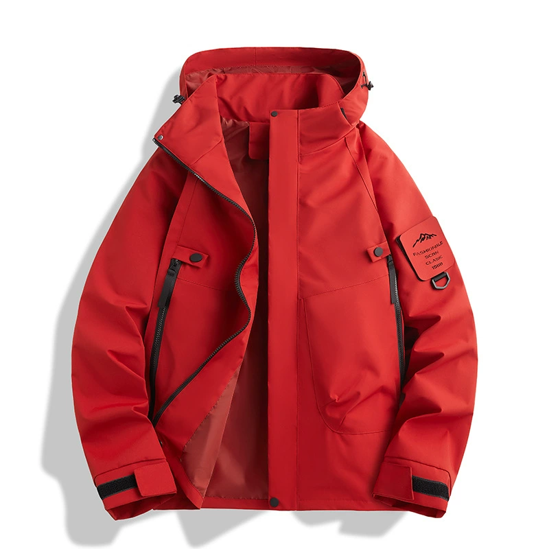 Трансграничная горная куртка, весенне-осенняя новая тонкая куртка с капюшоном для мужчин и женщин, ветрозащитная и водонепроницаемая, для альпинизма на открытом воздухе