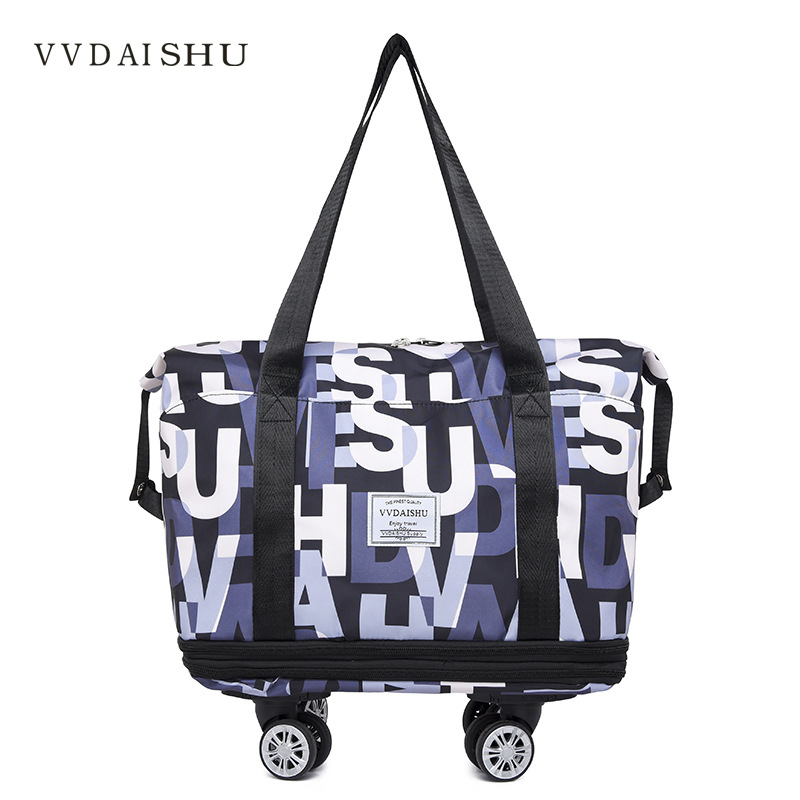 파란색과 흰색 글자