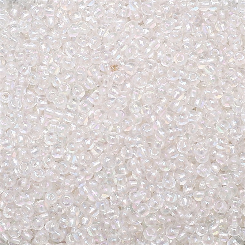 2 - 4mm accesorios de collar de pulsera caseros DIY hechos a mano con cuentas de arroz de núcleo teñido de cuentas de color mágico súper excelente