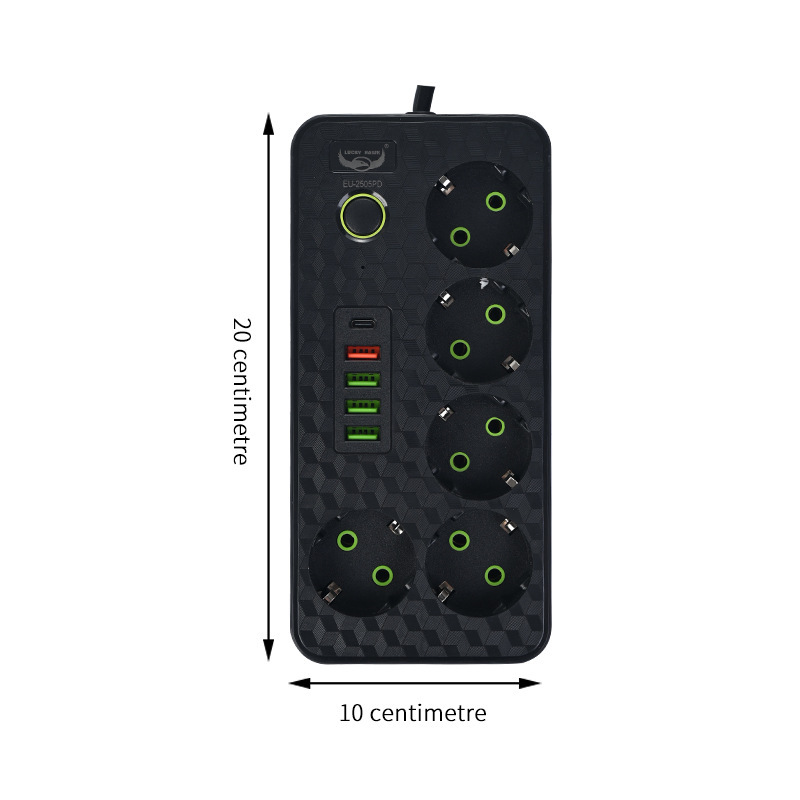 Caja de regalo de color de comercio electrónico transfronterizo en blanco y negro Rusia Asia Central enchufe de enchufe de oriente medio