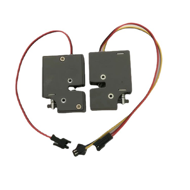 小型电控智能锁12V24V自弹快递柜菜鸟丰巢智能柜锁电子锁存包柜锁