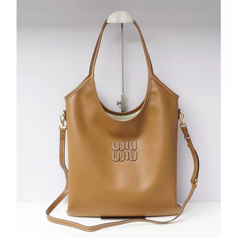 缪家对版货背心包软牛皮托特包高级感大容量手提包百搭通勤女包