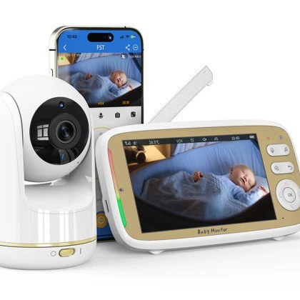 Видеоняня производителя VB803PRO, HD-монитор, 5-дюймовый охранный монитор для ребенка