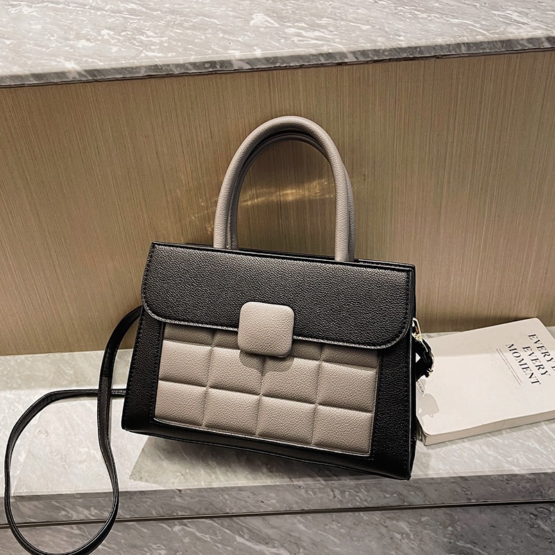 Bolso de color en contraste 2024 moda transfronteriza nuevo bolso de un solo hombro bolso de mensajero Lingge bolso de dama ladies bags