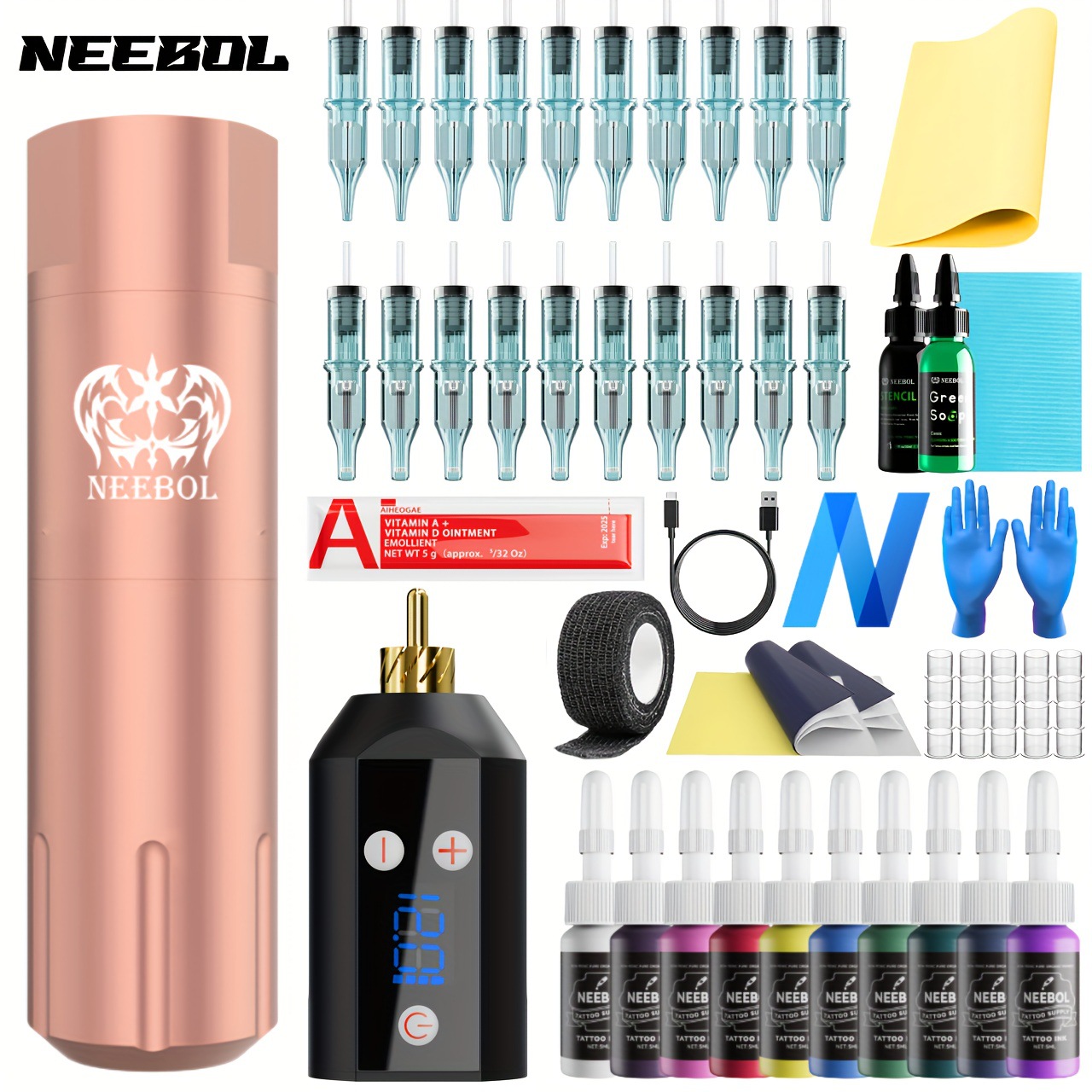 로즈 골드 럭셔리 세트