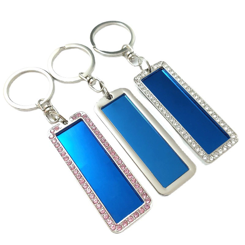 Keychain stainless steel with laser