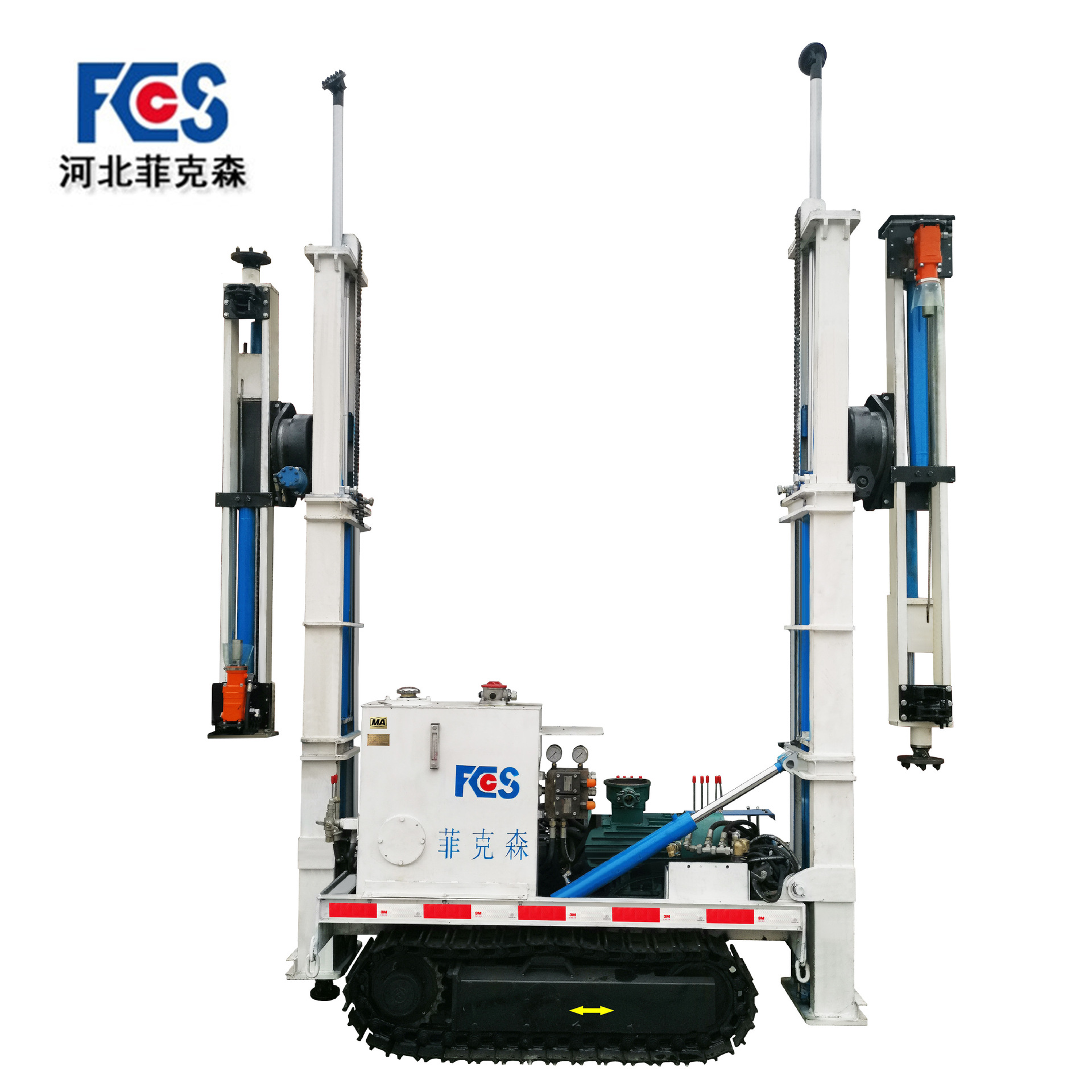 液压履带式锚杆钻机MYL2-200/60用于不同角度的探水、注水