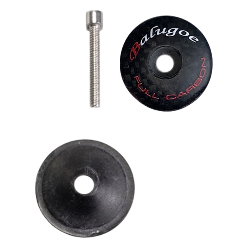 BUUGOE nueva bicicleta de montaña de fibra de carbono cabeza de la bicicleta Tazón cubierta del grupo mango cubierta superior frente tenedor cubierta solar