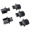 Factory direct supply of RJ45 dust plug fire prevention plastic switch network interface gateway connector