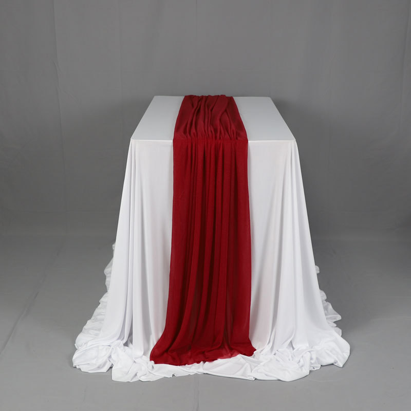 Comercio exterior boda mesa de postres tabla bandera decoración cortina tela de mesa de fiesta de cumpleaños cortina al aire libre banquete decoración cojín de mesa