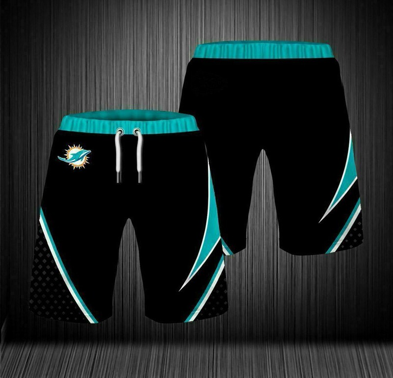 Foreign trade cross-border summer digital printing fashion Rugby black sports stretch beach pants NFL shorts men