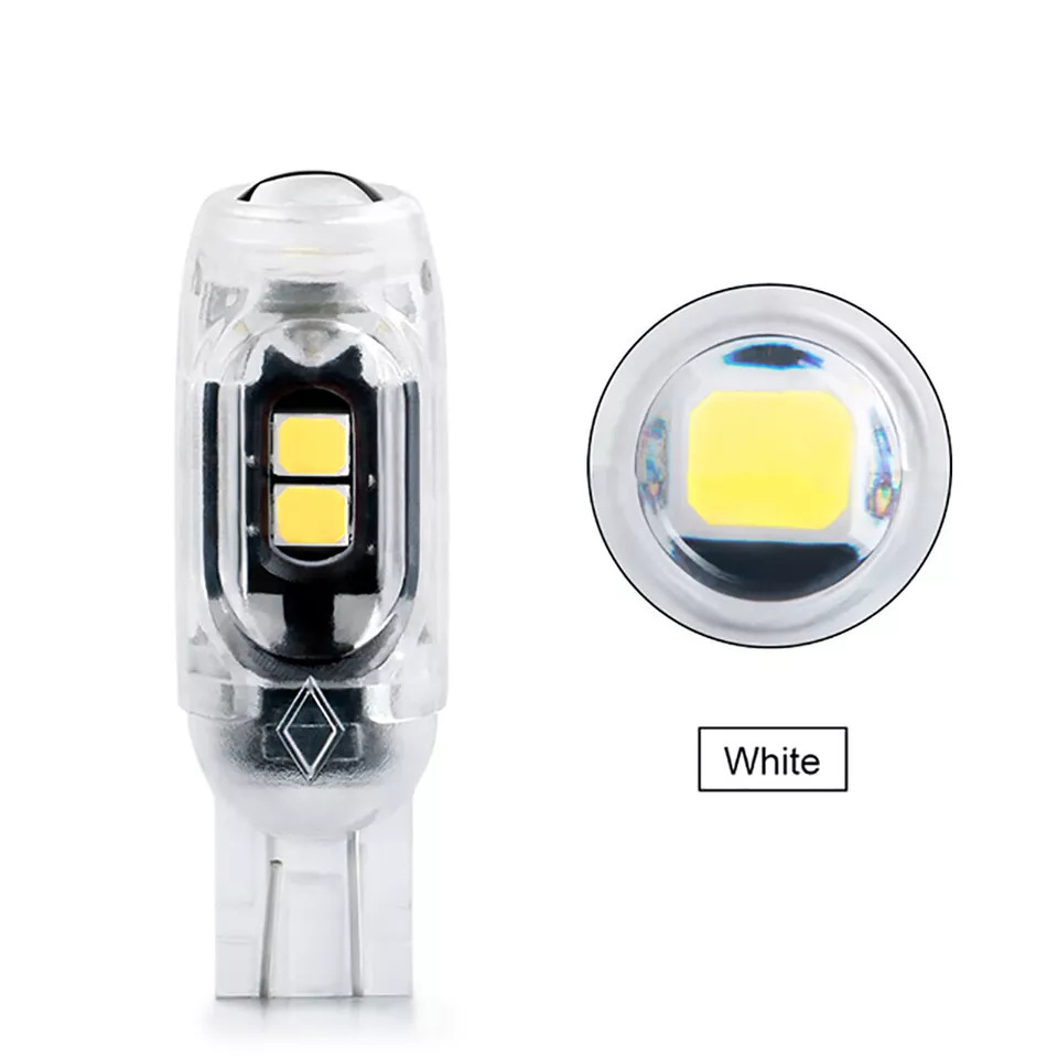 Nuevo T10 3030 5 lámparas de automóvil LED pequeña lámpara de lente de lámpara de automóvil luz de puerta de viaje diario lámpara interior
