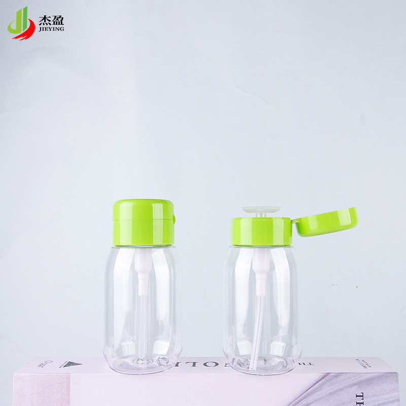 100ml-500mll化妆品卸妆油瓶 pet塑料压泵爽肤水瓶 透明洗甲水瓶